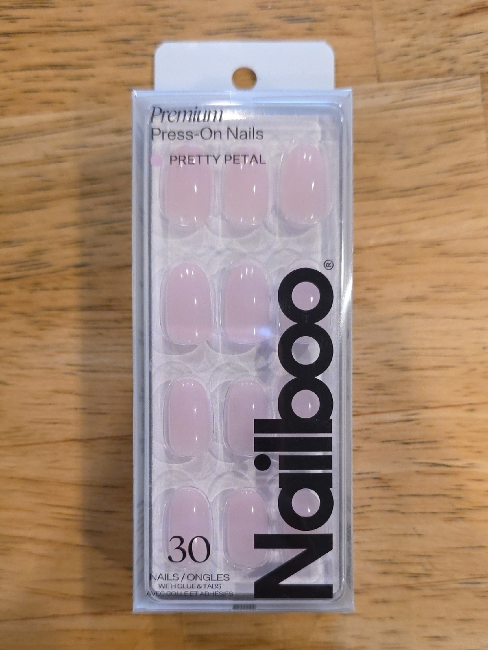 Naillboo Premium Press-On Nails - Pretty Petal Pink
